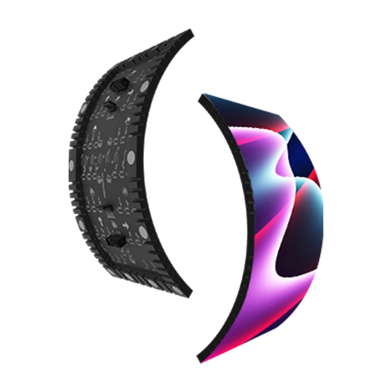 Curved Outdoor LED Screen